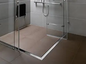 Решетка для лотка угловая 1143мм TECEdrainline Steel II 611282, 2