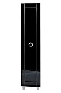 Шкаф-пенал напольный Aqwella Infinity 45 чёрный Inf.05.45/BLK Шкаф-пенал напольный Aqwella Infinity 45 чёрный Inf.05.45/BLK, 1