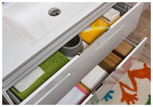 Тумба под умывальник Aquanet Тулон 100 белый 00183396