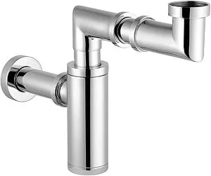 Сифон бутылочный для раковины VitrA Arkitekta хром A45133 Сифон бутылочный для раковины VitrA Arkitekta хром A45133, 1