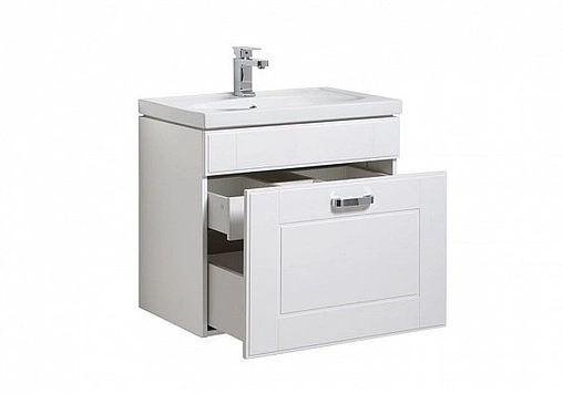 Тумба под умывальник Aquanet Рондо 60 белый 00189158