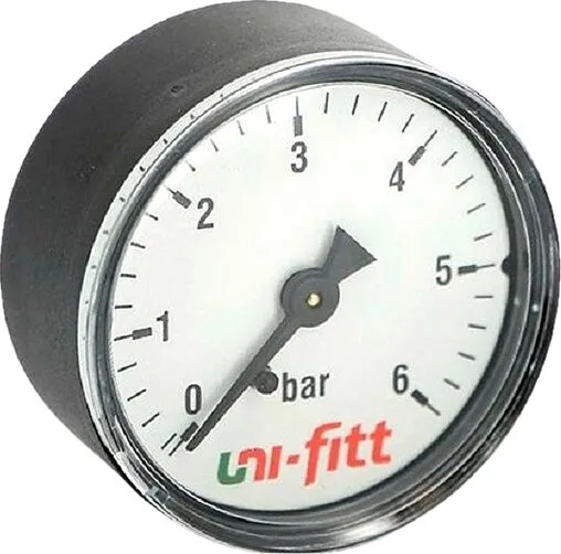 Манометр аксиальный Uni-fitt 50мм 6 бар ¼&quot; 300D2020