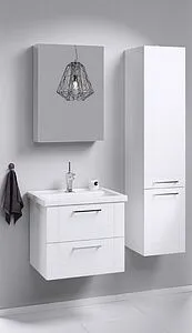 Тумба-умывальник подвесная Aqwella Manchester 60 белый MAN01062+4640021060773 Тумба-умывальник подвесная Aqwella Manchester 60 белый MAN01062+4640021060773, 3