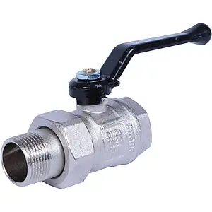 Кран шаровый с американкой ¾"в x ¾"н Bugatti New Jersey 09200004, 1