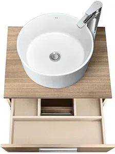Тумба-умывальник подвесная Roca Victoria 60 орех A857468517+A857418517+, 3