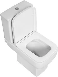 Унитаз-компакт безободковый BelBagno Aurora белый BB8604CPR/SC+BB8604T, 1