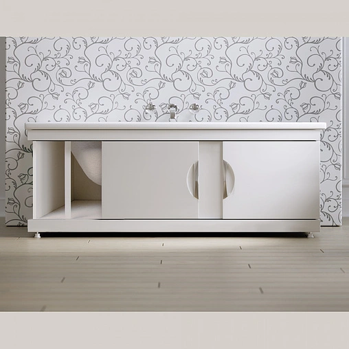 Экран для ванны фронтальный Alavann Monaco Still 170 белый 1221