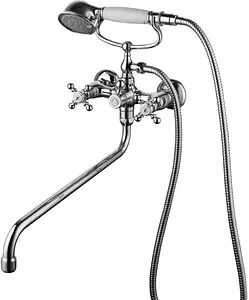 Смеситель для ванны с длинным изливом IDDIS Sam хром SAMSBL2i10 Смеситель для ванны с длинным изливом IDDIS Sam хром SAMSBL2i10, 1