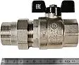 Кран шаровый с американкой 1¼"в x 1¼"н Stout ГОСТ Р 59553-2021 SVB-0007-200032