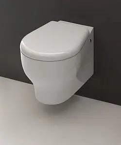 Крышка-сиденье для унитаза с микролифтом Kerasan K 09 белый 368801, 3