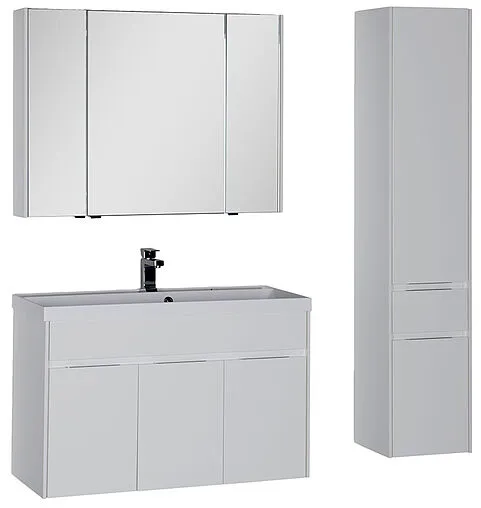 Шкаф-пенал Aquanet Латина 35 R белый 00179606 Шкаф-пенал Aquanet Латина 35 R белый 00179606