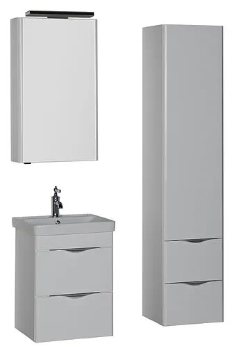 Шкаф-пенал Aquanet Орлеан 40 R белый 00183079