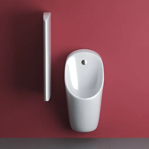 Писсуар со скрытым подводом воды Cezares белый CZR-5871-UH