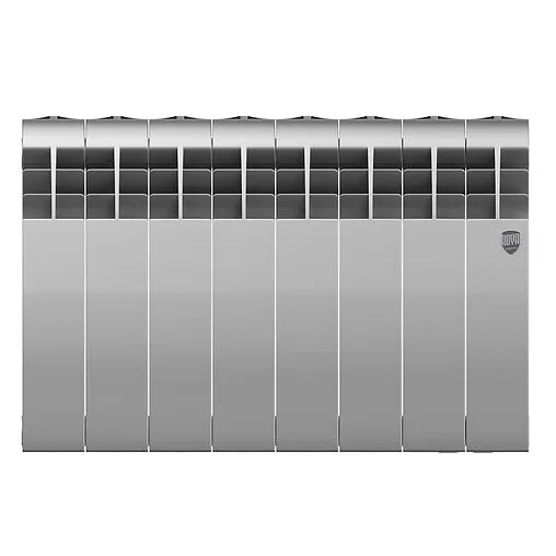 Радиатор биметаллический 8 секций Royal Thermo Biliner B 350 Silver Satin RTBS335008 Радиатор биметаллический 8 секций Royal Thermo Biliner B 350 Silver Satin RTBS335008