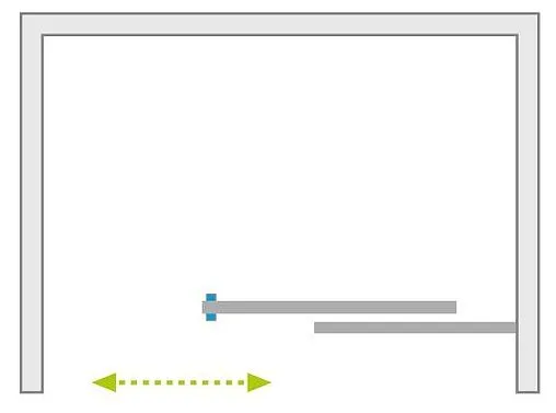 Дверь в нишу 1000мм прозрачное стекло Radaway Espera DWJ 100 R 380495-01R+380210-71R