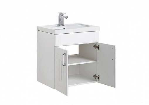 Тумба под умывальник Aquanet Рондо 60 белый 00189156