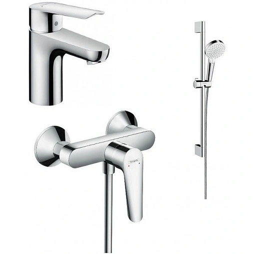 Комплект для душа 3 в 1 Hansgrohe Logis E хром SetLogisE70B