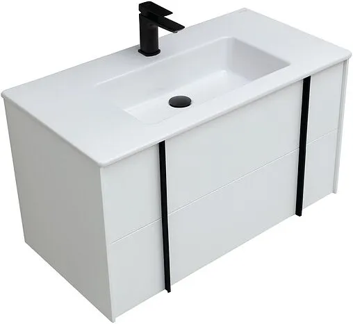 Тумба под умывальник подвесная Allen Brau Reality 90 белый 1.32006.WM