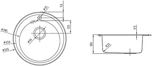 Мойка кухонная IDDIS Suno 50.5 хром SUN50P0i77K Мойка кухонная IDDIS Suno 50.5 хром SUN50P0i77K, 2