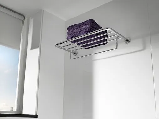 Полка для полотенец Roca Hotels хром 816379001