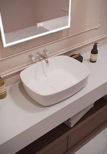 Раковина Terminus Ното 50 белый 04RN50x37x13W