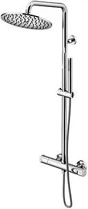 Душевая система с термостатом для душа Gattoni Circle Two хром KIT/TS60C0 Душевая система с термостатом для душа Gattoni Circle Two хром KIT/TS60C0, 1