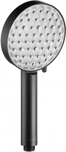 Лейка ручного душа Swedbe Hermes чёрный матовый 5118B