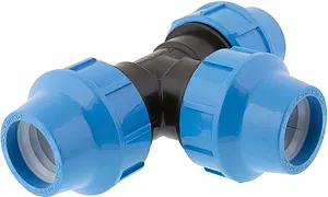 Тройник компрессионный соединительный 40мм x 40мм x 40мм Джилекс 9345 Тройник компрессионный соединительный 40мм x 40мм x 40мм Джилекс 9345, 1