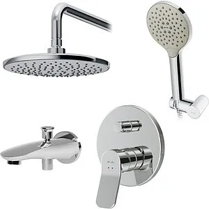 Душевая система со смесителем для ванны Am.Pm X-Joy хром FB85A10020 Душевая система со смесителем для ванны Am.Pm X-Joy хром FB85A10020, 1