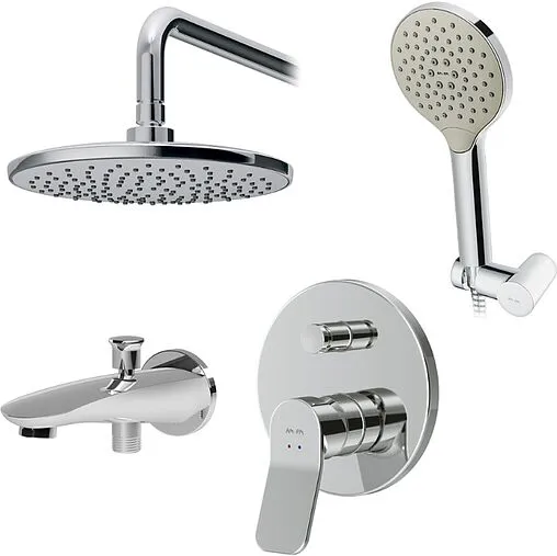 Душевая система со смесителем для ванны Am.Pm X-Joy хром FB85A10020