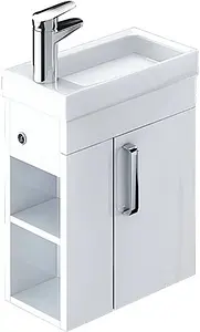 Тумба под умывальник подвесная IDDIS Torr 40 белый TOR40W1i95 Тумба под умывальник подвесная IDDIS Torr 40 белый TOR40W1i95, 1