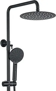 Душевая система без смесителя Aquatek Вега чёрный матовый AQ2046MB Душевая система без смесителя Aquatek Вега чёрный матовый AQ2046MB, 3