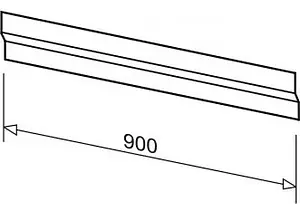 Панель для поддона Ravak Perseus 90 set N A827001010, 2
