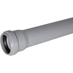 Труба канализационная внутренняя бесшумная D=58мм L=1000мм Stout SKB-0001-058100, 1