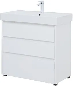 Тумба-умывальник напольная Aquanet Nova Lite 85 белый глянец 00302475+ Тумба-умывальник напольная Aquanet Nova Lite 85 белый глянец 00302475+, 5