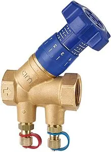 Балансировочный клапан ¾&quot;в х ¾&quot;в Kvs 5.33 Cimberio CIM 787OTR 34, 1