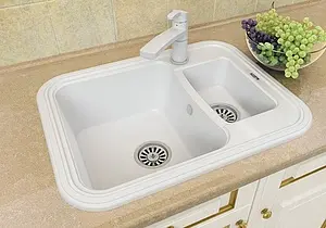 Мойка кухонная Ewigstein Antik A-60K шоколад Мойка кухонная Ewigstein Antik A-60K шоколад, 4