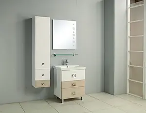 Тумба-умывальник напольная Aquaton Стамбул 65 M белый/сосна ларедо 1A1458K0ST590 Тумба-умывальник напольная Aquaton Стамбул 65 M белый/сосна ларедо 1A1458K0ST590, 3