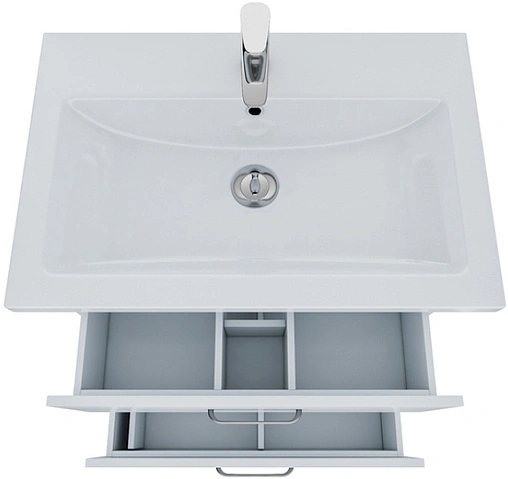 Тумба-умывальник напольная IDDIS Custo 70 белый CUS70W0i95+0047000i28