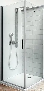 Душевое ограждение 900x1000мм прозрачное стекло Roltechnik Tower Line TCO1+TB/900*1000 727-9000000-00-02+725-1000000-00-02 Душевое ограждение 900x1000мм прозрачное стекло Roltechnik Tower Line TCO1+TB/900*1000 727-9000000-00-02+725-1000000-00-02, 1