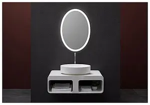 Консоль под умывальник Aquanet Stone K52 100 белый глянцевый K52, 4