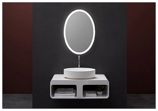 Консоль под умывальник Aquanet Stone K52 100 белый глянцевый K52