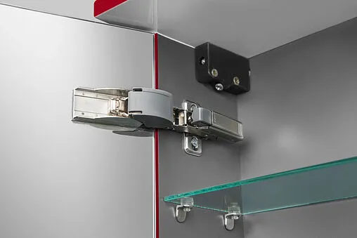 Шкаф-зеркало Am.Pm Spirit 2.0 60 L красный глянец M70AMCL0601RG