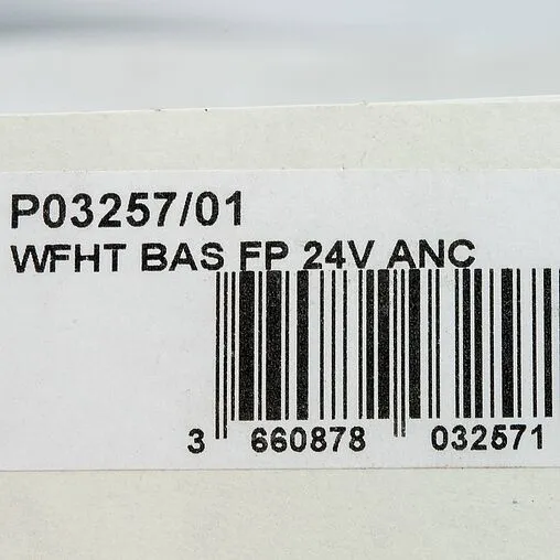 Проводной комнатный терморегулятор НЗ 24В WATTS WFHT-Basic + белый 10021098