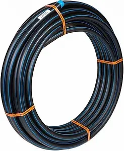 Труба ПНД питьевая Джилекс 25 x 1.6 мм SDR17 РЕ100 черная бухта 20м 9487, 1