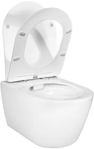 Унитаз подвесной безободковый Aquatek Бетта белый AQ1253W-00, 5
