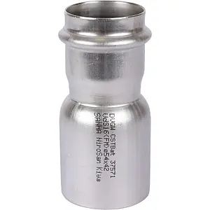 Муфта пресс редукционная однораструбная 54мм x 42мм Sanha NiroSan 9243 692435442 Муфта пресс редукционная однораструбная 54мм x 42мм Sanha NiroSan 9243 692435442, 4