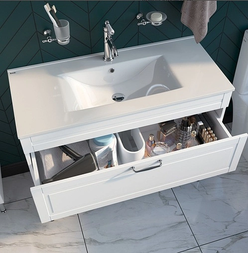 Тумба-умывальник напольная IDDIS Oxford 80 белый OXF80W0i95K