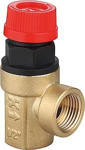 Клапан предохранительный ½" 6 бар IVANCI IVC.105490.N.05 Клапан предохранительный ½" 6 бар IVANCI IVC.105490.N.05, 1