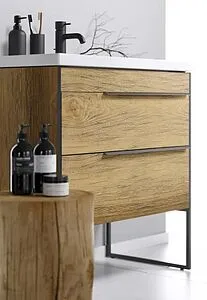 Ножки мебельные Aqwella Fargo чёрный FRGN380 Ножки мебельные Aqwella Fargo чёрный FRGN380, 3